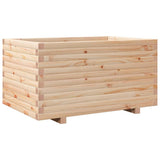 Garden Planter 90x60x49.5 cm Solid Wood Pine 847383
