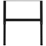 Adjustable Work Bench Frames 2 pcs Metal 85x cm Black 147933
