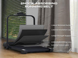 2.5HP Walking Pad Treadmill, Folding Under Desk Treadmill, Walking Machine, 1-10km/h, with Remote T3398P376845