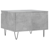 Coffee Tables 2 pcs Concrete Grey 50x46x35 cm Engineered Wood 830869