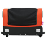 Bike Trailer Black and Orange 45 kg Iron 94040