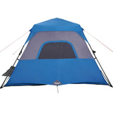 ZNTS Family Tent 6-Person Green Quick Release Waterproof 94295