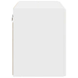 TV Wall Cabinet White 59.5 x 31 x 40 cm Engineered Wood 892329