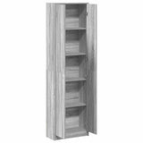 Wardrobe with Door Grey sonoma 55 x 25 x 189 cm Engineered wood 3334013