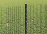 Welded Wire Fence with Post 10 x 1 m 3336564