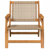 Garden Furniture 2 pcs Beige 67 x 78 x 73 cm Solid Acacia Wood 367829