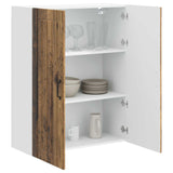 Wall Cabinet LUCCA Old Wood 80 x 31 x 100 cm Engineered Wood 885153