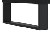 Coffee Table Black 90x50x36.5 cm Engineered Wood 830573
