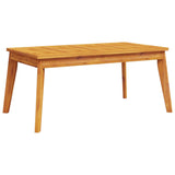 Garden Dining Table 100x55x45 cm Solid Wood Acacia 366383