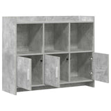 Sideboard Concrete Grey 98.5 x 33 x 80 cm Engineered Wood 8011142