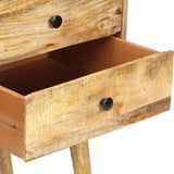 Sideboard 85x40x71 cm Solid Mango Wood 286242