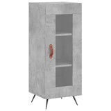 Highboard Concrete Grey 34.5x34x180 cm Engineered Wood 3199021