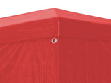Party Tent 1200 x 300 x 255 cm Red PE and Steel 42033002