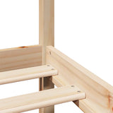 Bed Frame with Headboard without Mattress 90x190 cm Single 3306696