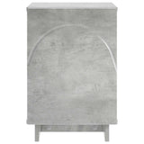 Bedside Cabinet 2 pcs Concrete Grey 33.5 x 34.5 x 50 cm 8011412
