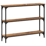 Console Table Old wood 100 x 22.5 x 75 cm Engineered Wood 883503