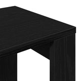 Nesting Tables 3 pcs Black Oak 61 x 28 x 47 cm Engineered Wood 862677