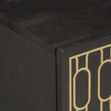Bedside Cabinet 50x33x60 cm Solid Wood Mango 358331