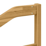 Armrests Module 2 pcs White 79 x 4 x 73 cm Solid Acacia Wood 901596