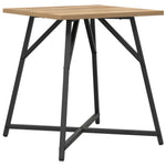 ZNTS Side Table 2-pack in Artisan Oak with Engineered Wood and Metal 869731