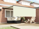 Retractable Awning Cream 300 x 250 cm Polyester and Aluminium 3329921