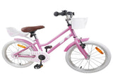 Kids Bike 18 Inches for 5-7 Years Old Light Pink 42009224
