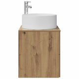 Wall-Mounted Sink Vanity Artisan Oak 49.5 x 44.5 x 65.5 cm 890325