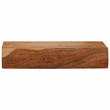 Wall Shelves 2 pcs 40x17x8 cm Solid Wood Acacia 373629