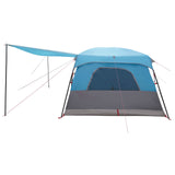 Family Tent Blue 500 x 400 x 230 cm Polyester and Steel 42028502