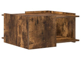 Coffee Table Smoked Oak 50.5 x 50 x 33 cm Engineered Wood 8001006