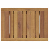Bathroom Side Table 50x35x45 cm Solid Wood Teak 340748