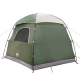Family Tent Igloo 6-Person Green Waterproof 4009569