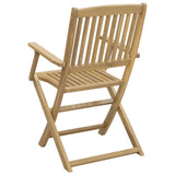 Folding Garden Chairs 2 pcs 54x61x88 cm Solid Wood Acacia 365741
