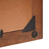 Mirror Rectangular Brown and Silver 50 x 2.5 x 70 cm 4018911