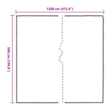 Plant Cover Transparent 5 x 12 m PE 3429324