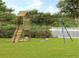 Outdoor Playset Blue, Natural Wood 3156927