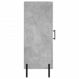 Sideboard Concrete Grey 34.5x34x90 cm Engineered Wood 828552