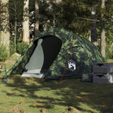 ZNTS Camping Tent Tunnel 3-Person Camouflage Waterproof 4009629