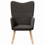 Armchair Dark Grey 62 x 67 x 95.5 cm Sherpa Fabric 42001780