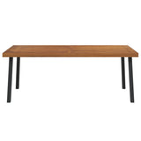 Garden Table 200x100x75 cm Solid Wood Acacia 319524