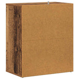 Shoe Cabinet Old Wood 60x35x70 cm Engineered Wood 856700