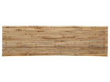 Garden Bench Natural 110 x 45 x 50 cm Bamboo 42028234