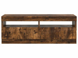 LED TV Cabinet Smoked Oak Engineered Wood 897440