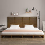 Wall Headboard Honey Brown 166x3x91.5 cm Solid Wood Pine 824701