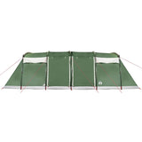 Family Tent Tunnel 8-Person Green Waterproof 94616