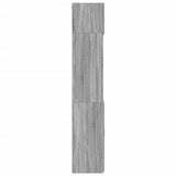Storage Cabinet Grey Sonoma 80x42.5x225 cm Engineered Wood 3281348