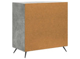 Sideboard Concrete Grey 66 x 34.5 x 90 cm Engineered Wood 895508