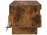 LED TV Cabinet Smoked Oak Engineered Wood 896110