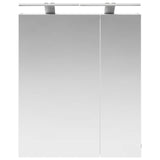 Bathroom Mirror Cabinet White 60 x 14.5 x 70 cm Engineered wood 889063
