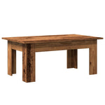 ZNTS Coffee Table Old Wood 100x60x42 cm Engineered Wood 855958